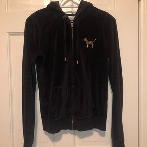 Black Velour sweater